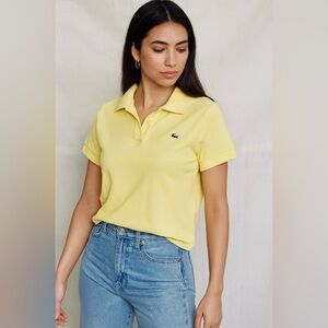 Lacoste Yellow Polo – Timeless Look, Lightly Loved